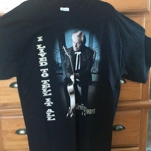 George Jones concert tee. Nwot sz XXL
